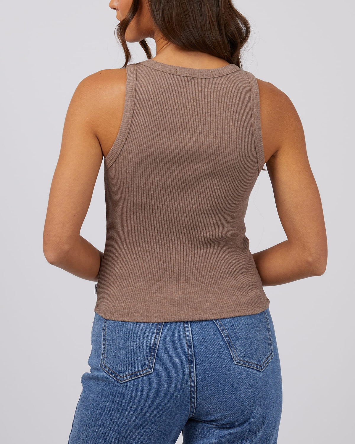 Silent Theory Ella Tank Brown