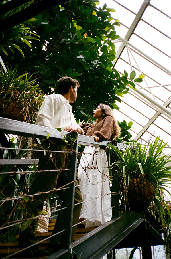 Rhythm Classic Tiered Maxi Skirt White