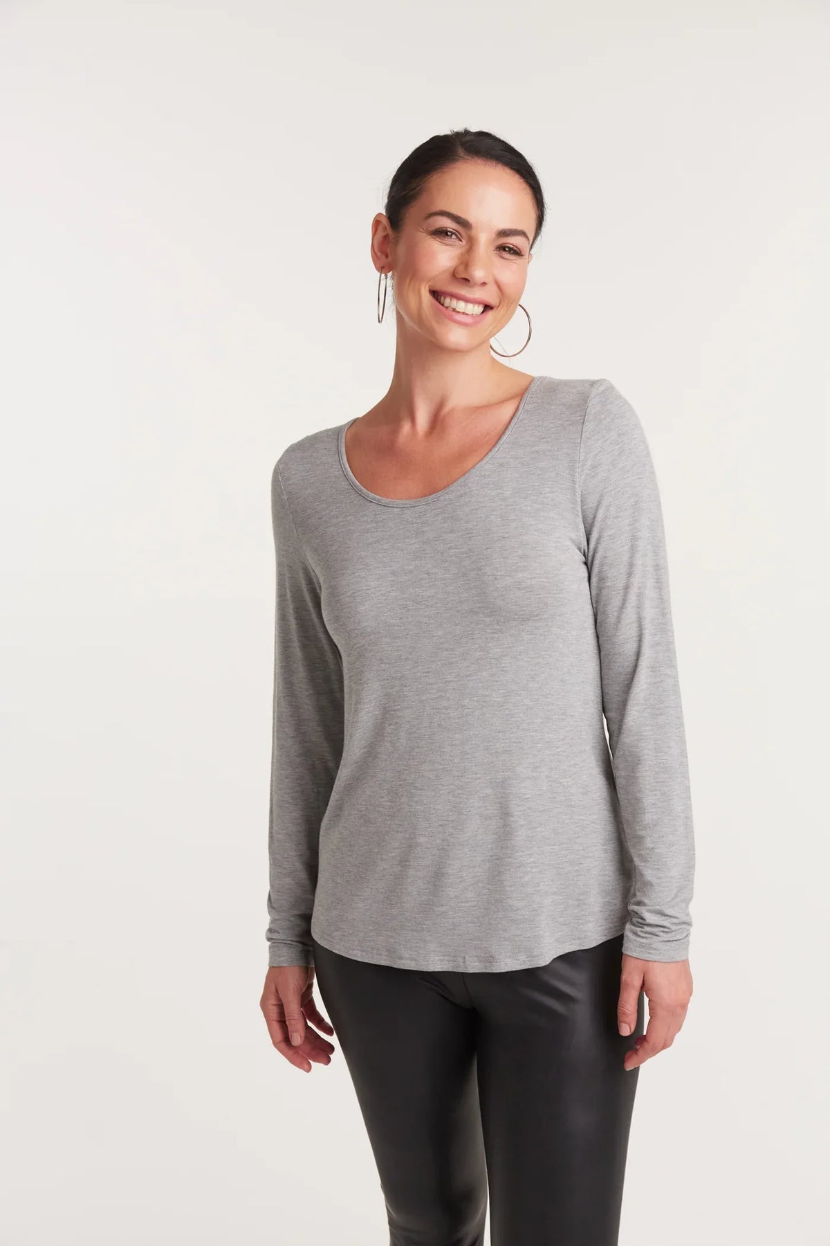 Eb & Ive Basic Long Sleeve Marle