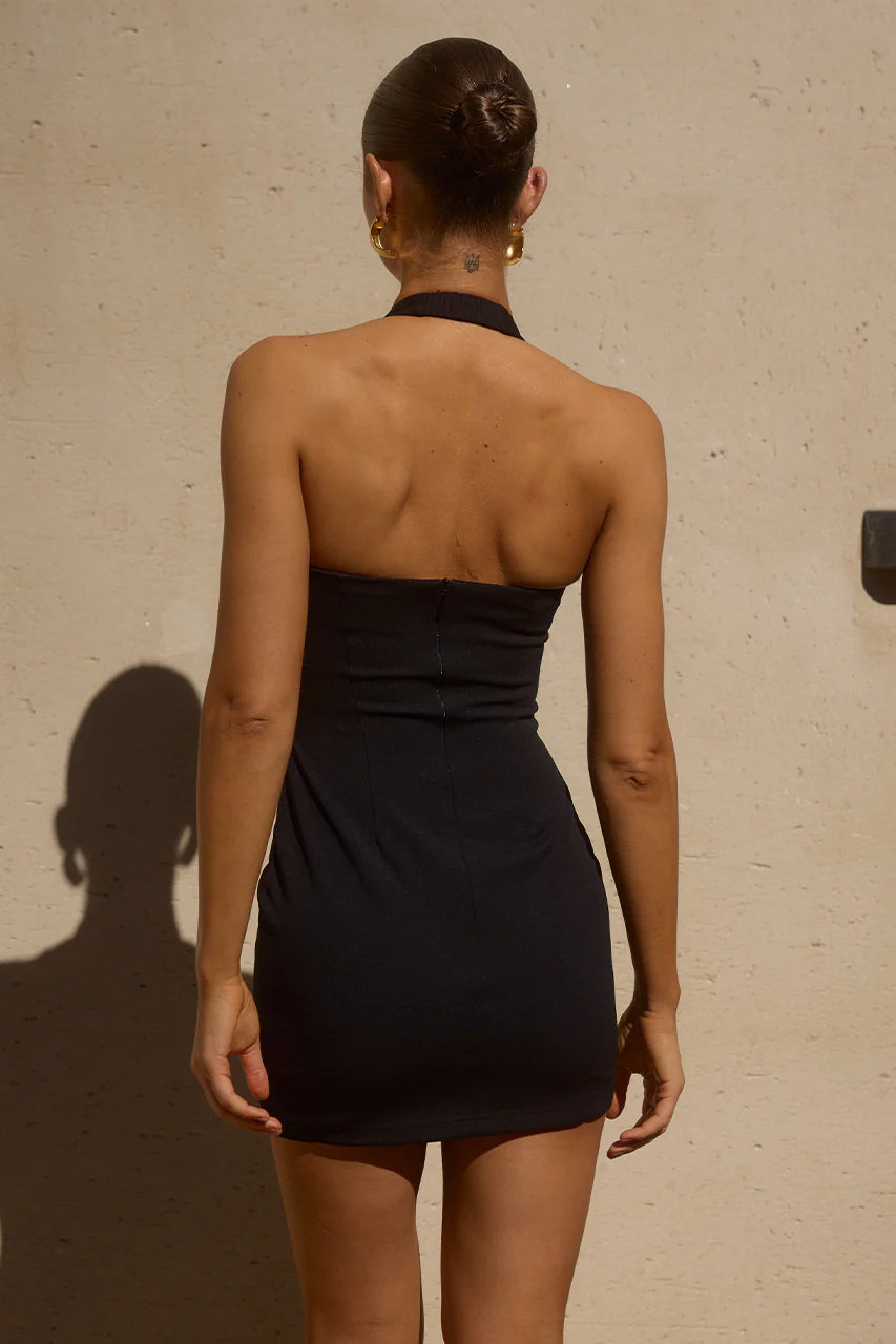 Runaway Franca Mini Dress Black