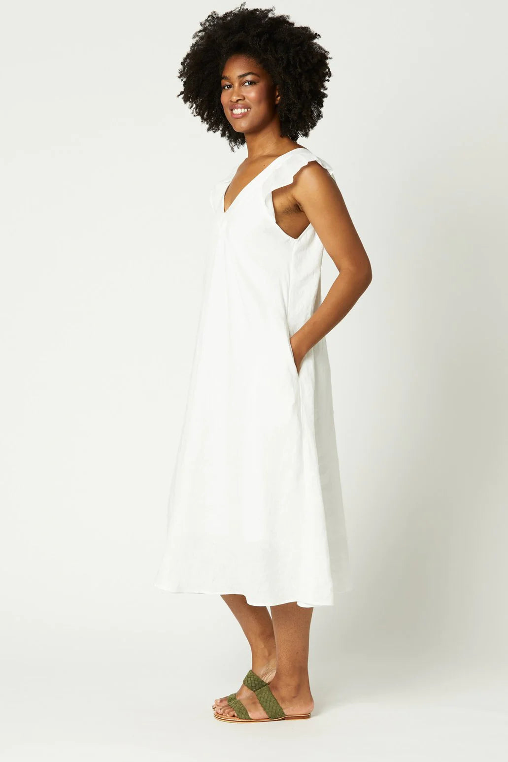 Eb & Ive Nala Maxi Dress Salt