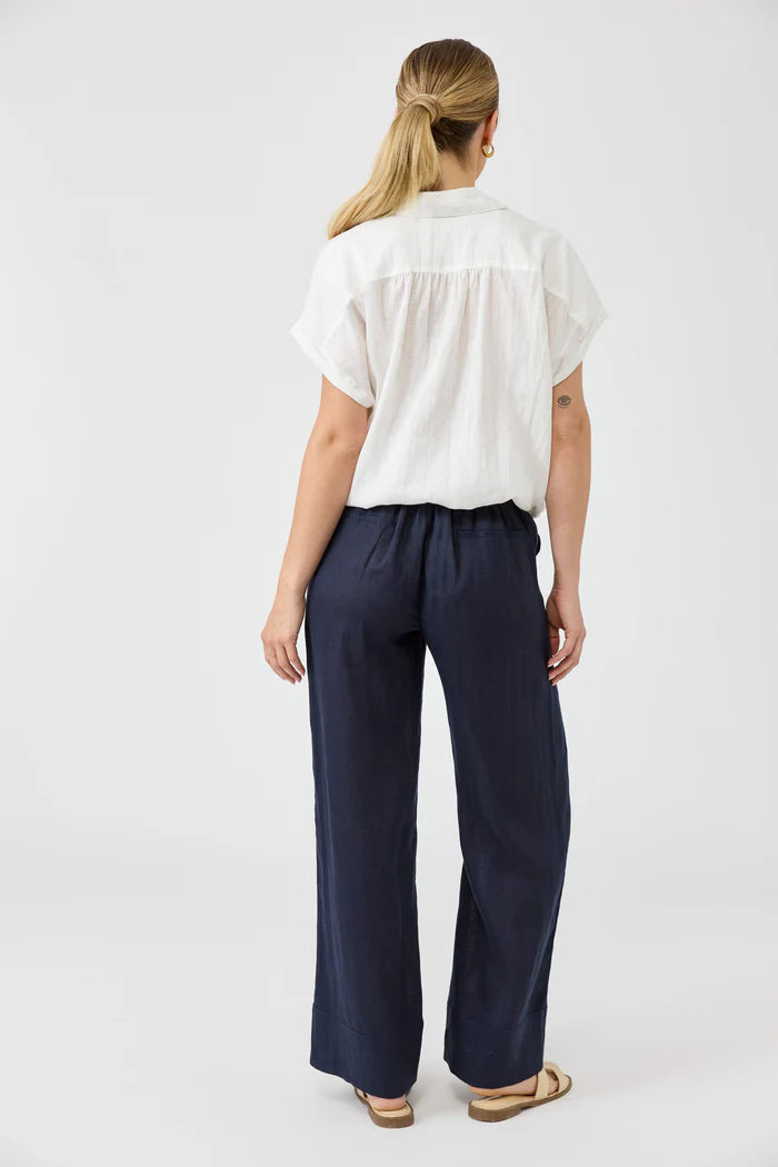 Eb & Ive Studio Tie Shirt Salt