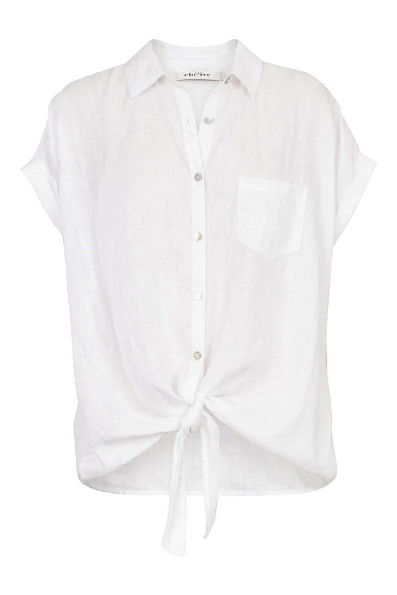 Eb & Ive Studio Tie Shirt Salt