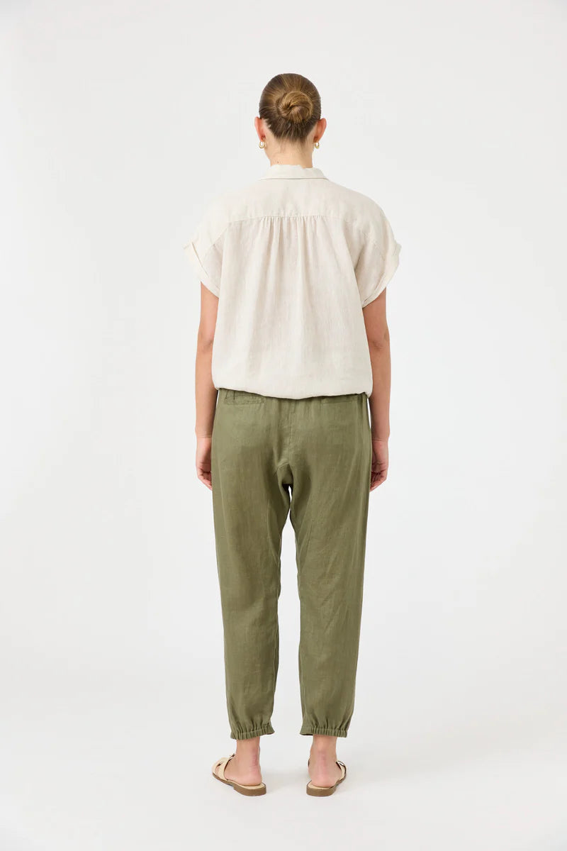 Eb & Ive Studio Tie Shirt Tusk