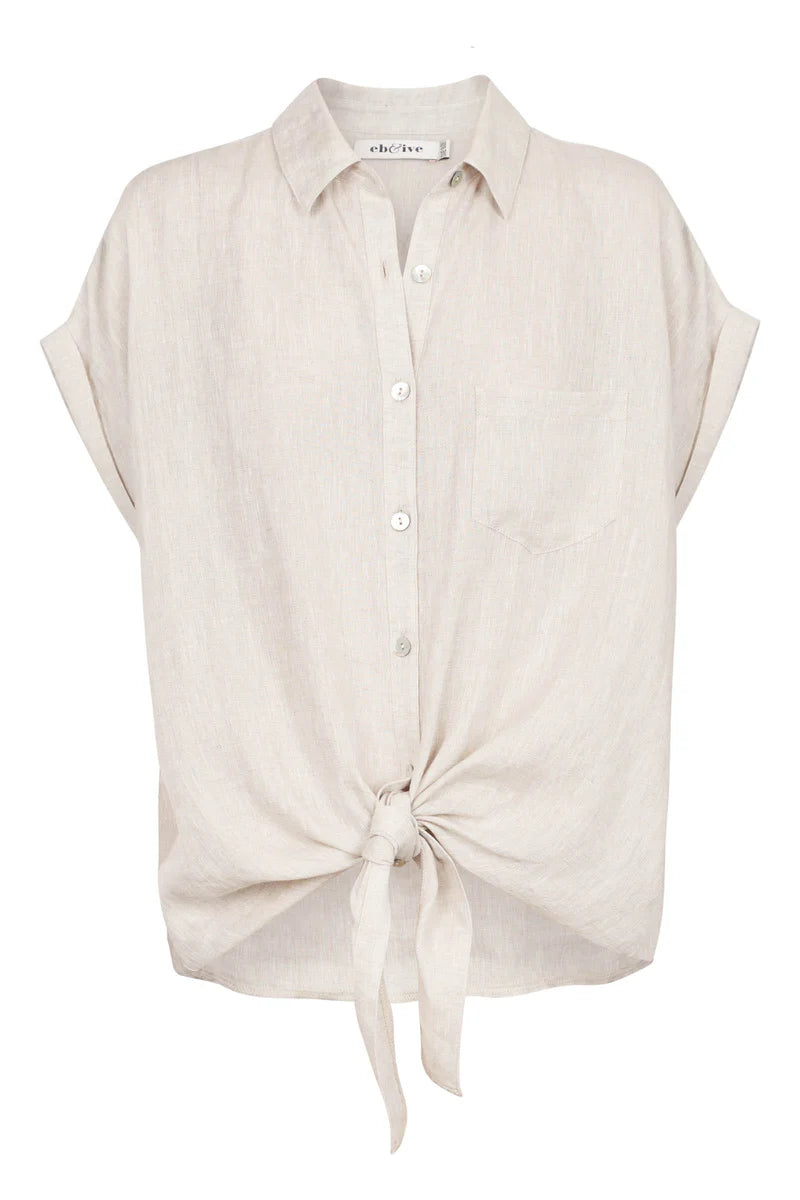 Eb & Ive Studio Tie Shirt Tusk