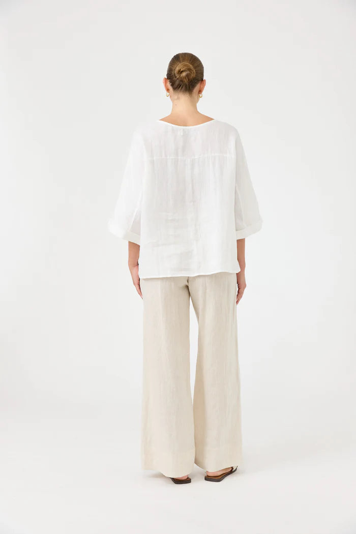 Eb & Ive Studio Relaxed Top Salt