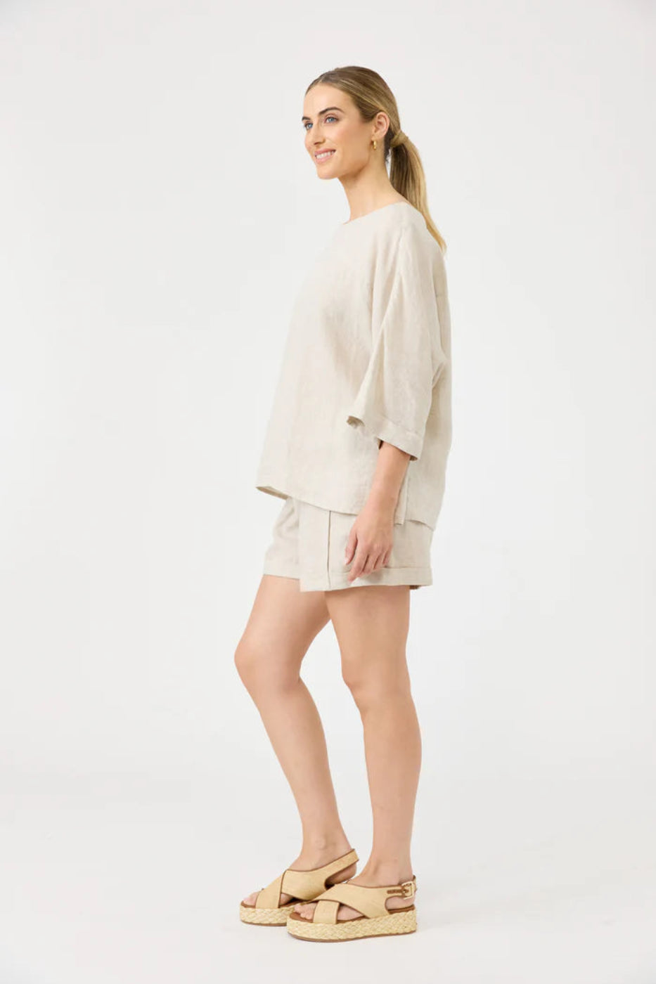 Eb & Ive Studio Relaxed Top Tusk