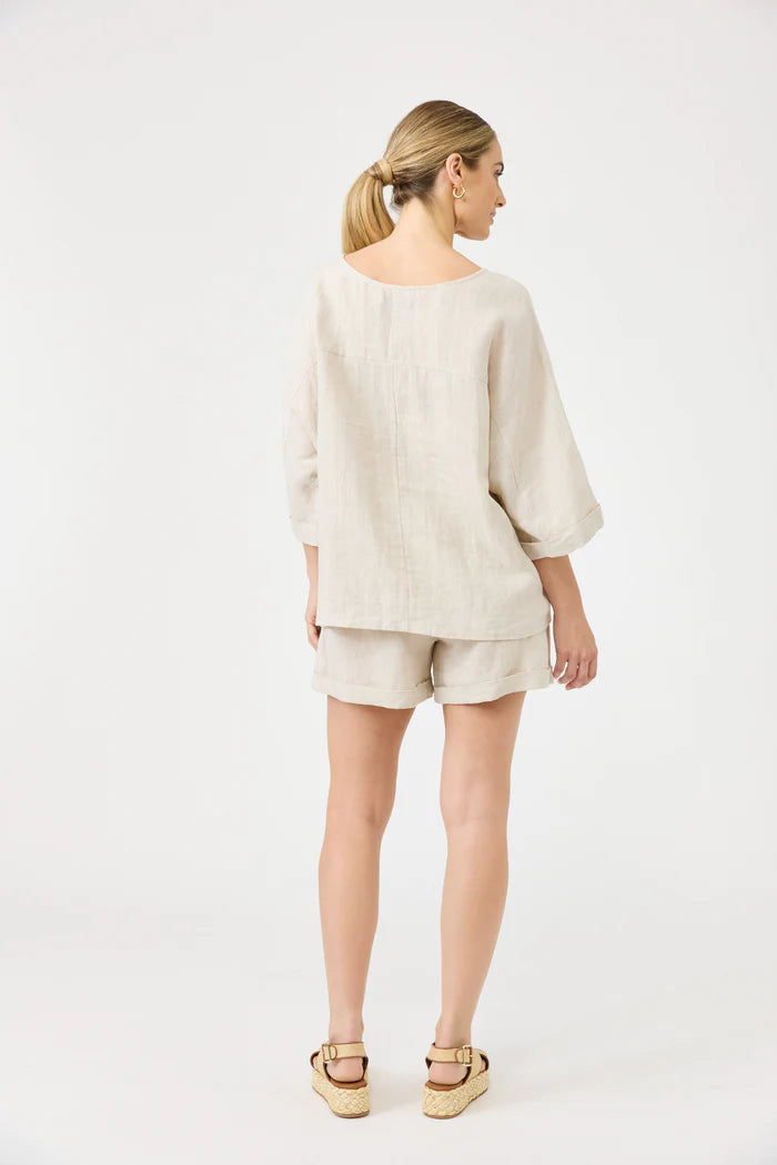 Eb & Ive Studio Relaxed Top Tusk
