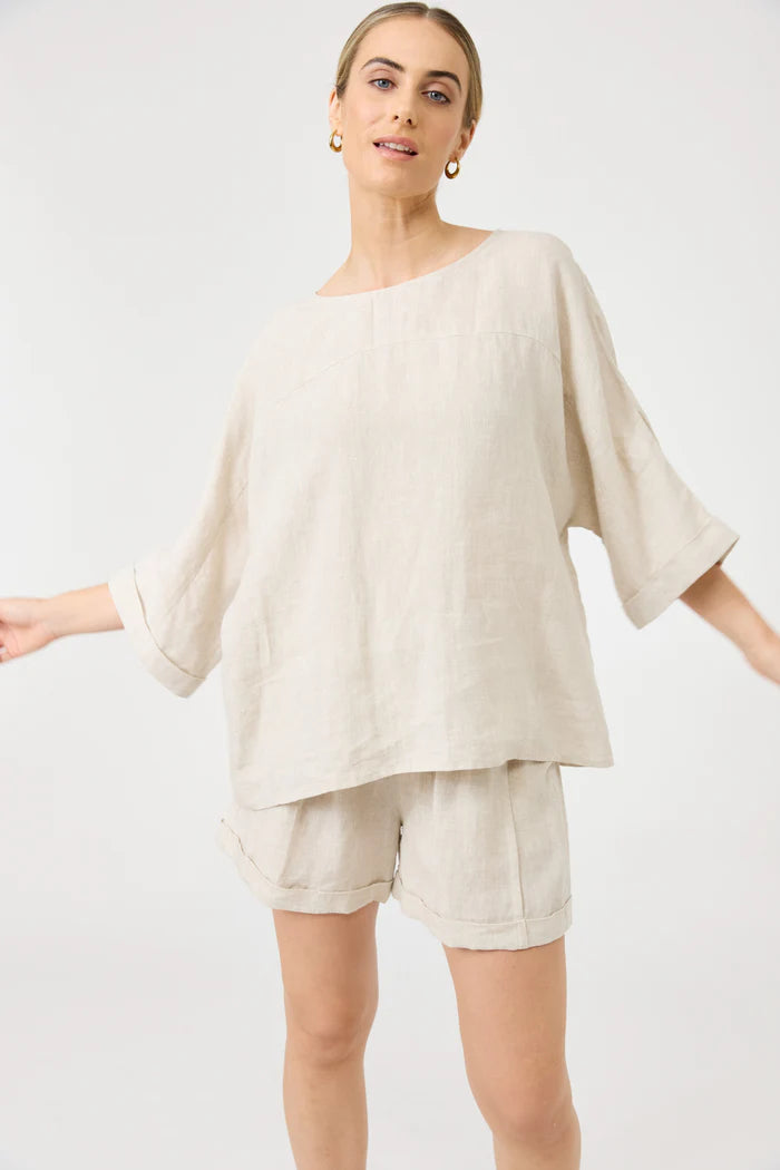 Eb & Ive Studio Relaxed Top Tusk