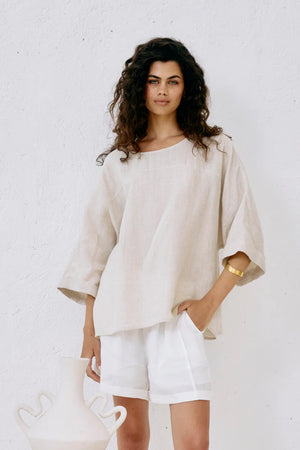 Eb & Ive Studio Relaxed Top Tusk