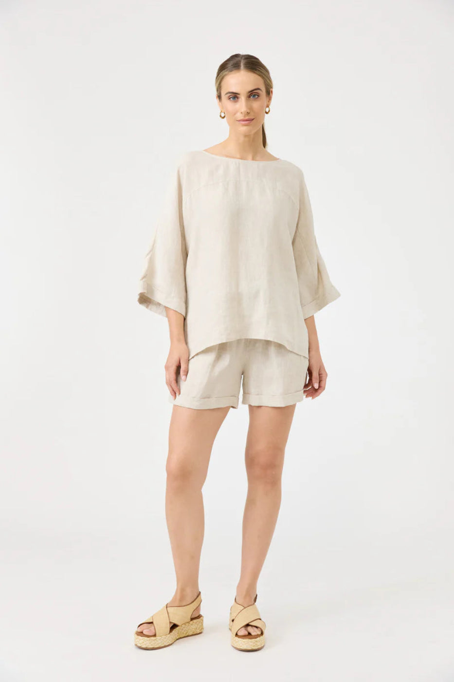 Eb & Ive Studio Relaxed Top Tusk