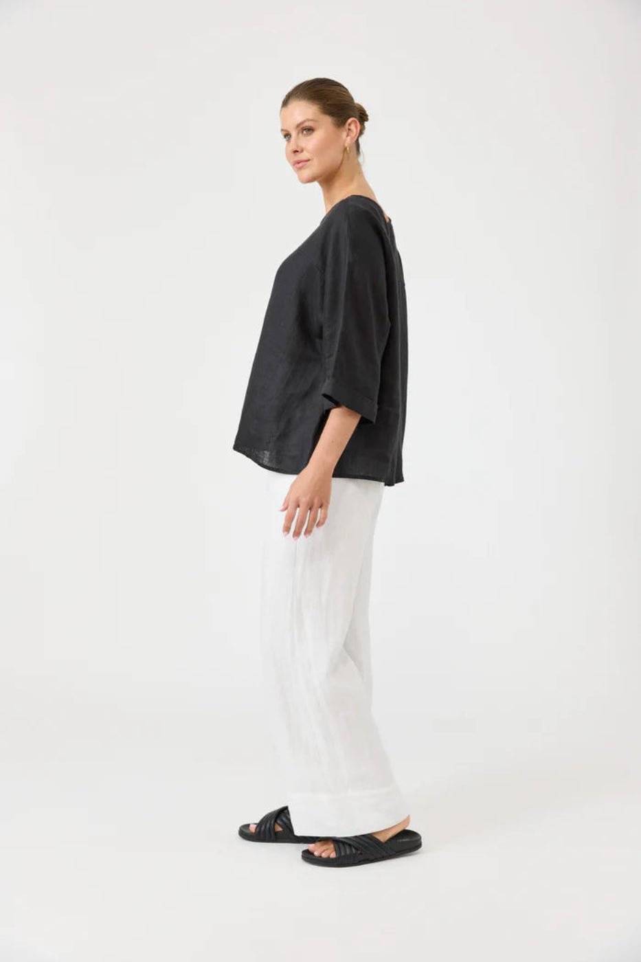 Eb & Ive Studio Relaxed Top Ebony