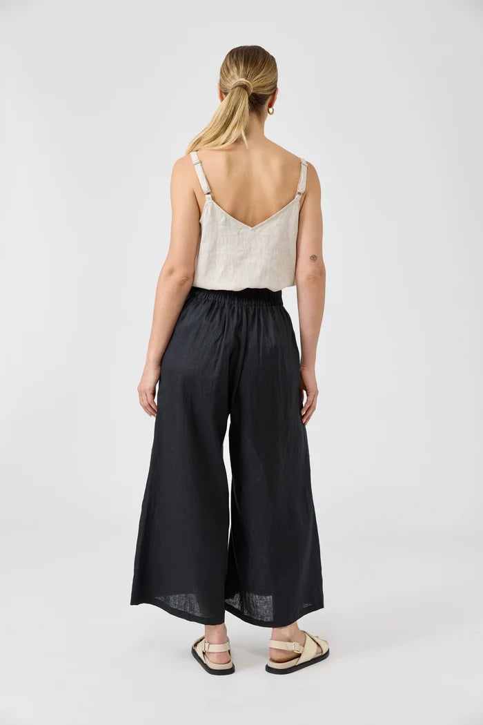 Eb & Ive Studio Crop Pant Ebony