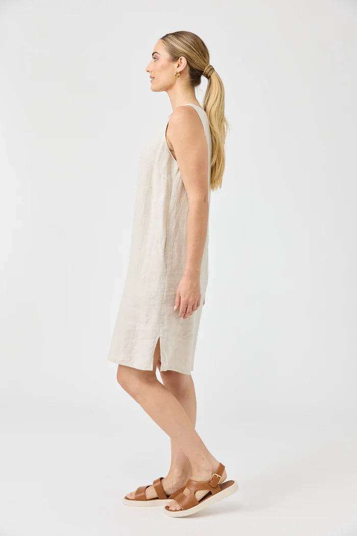 Eb & Ive Studio Midi Dress Tusk