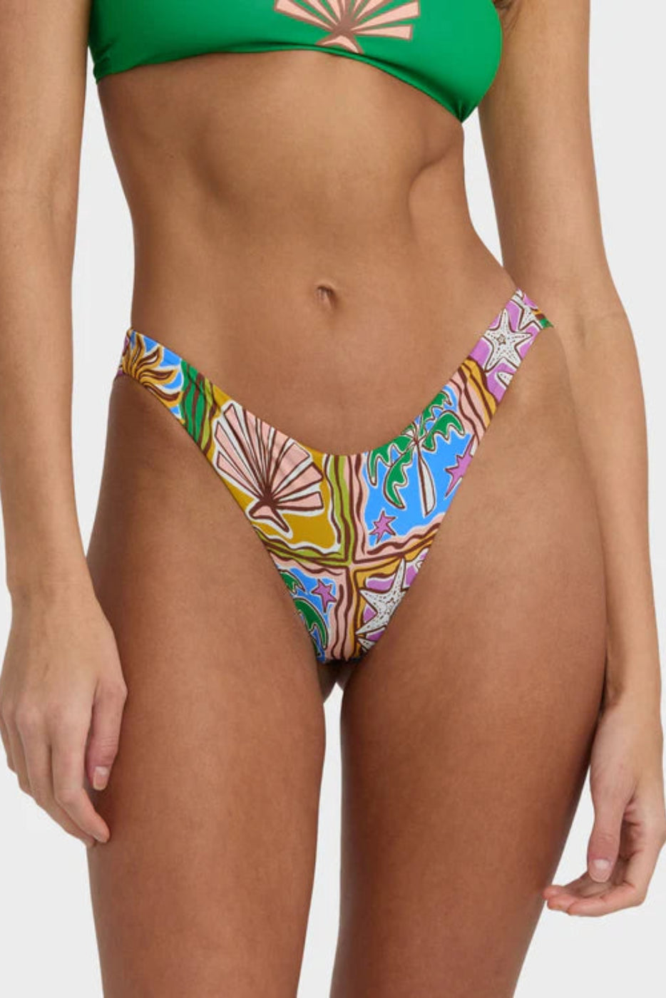 Billabong Heat Dream Tanga Bikini Bottom Multi