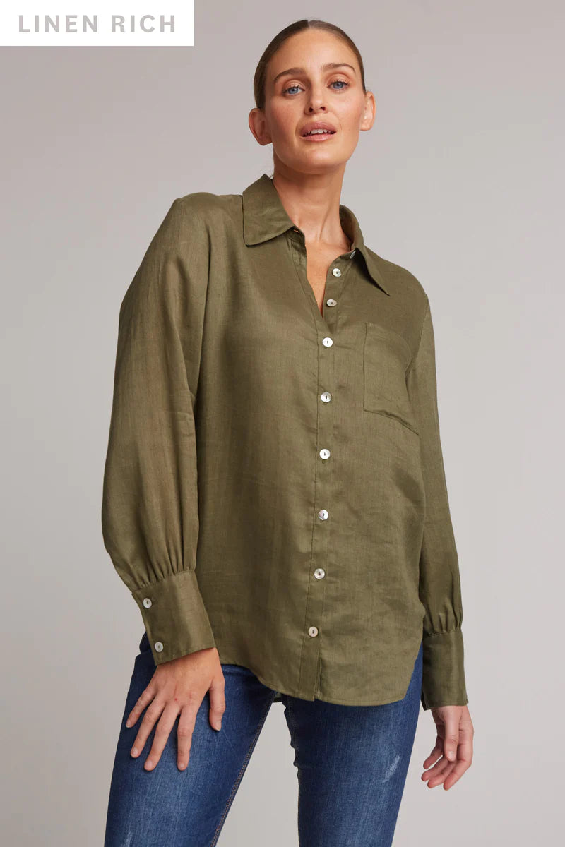 Eb & Ive Studio Shirt Khaki