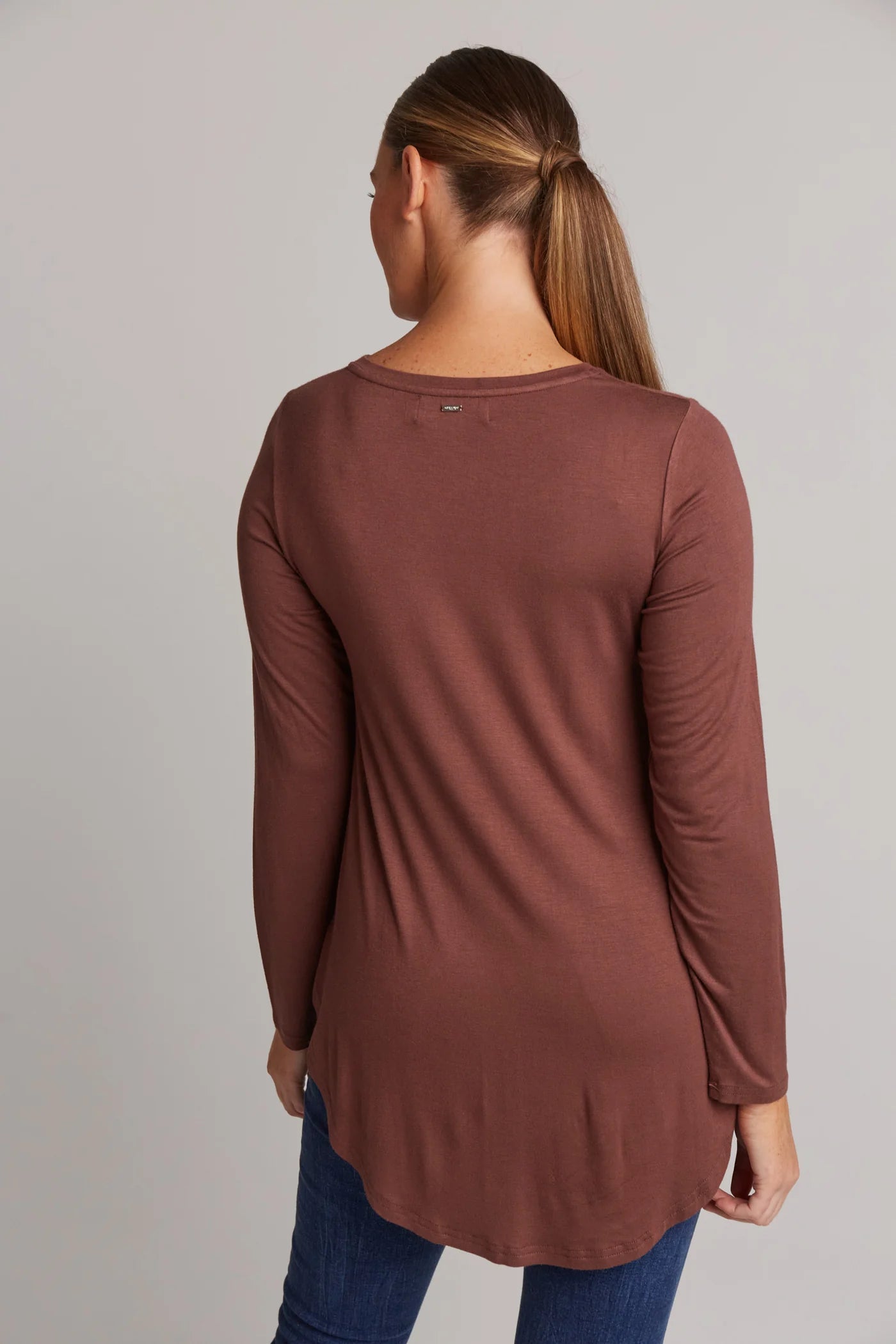 Eb & Ive Studio Jersey Tshirt Mocha