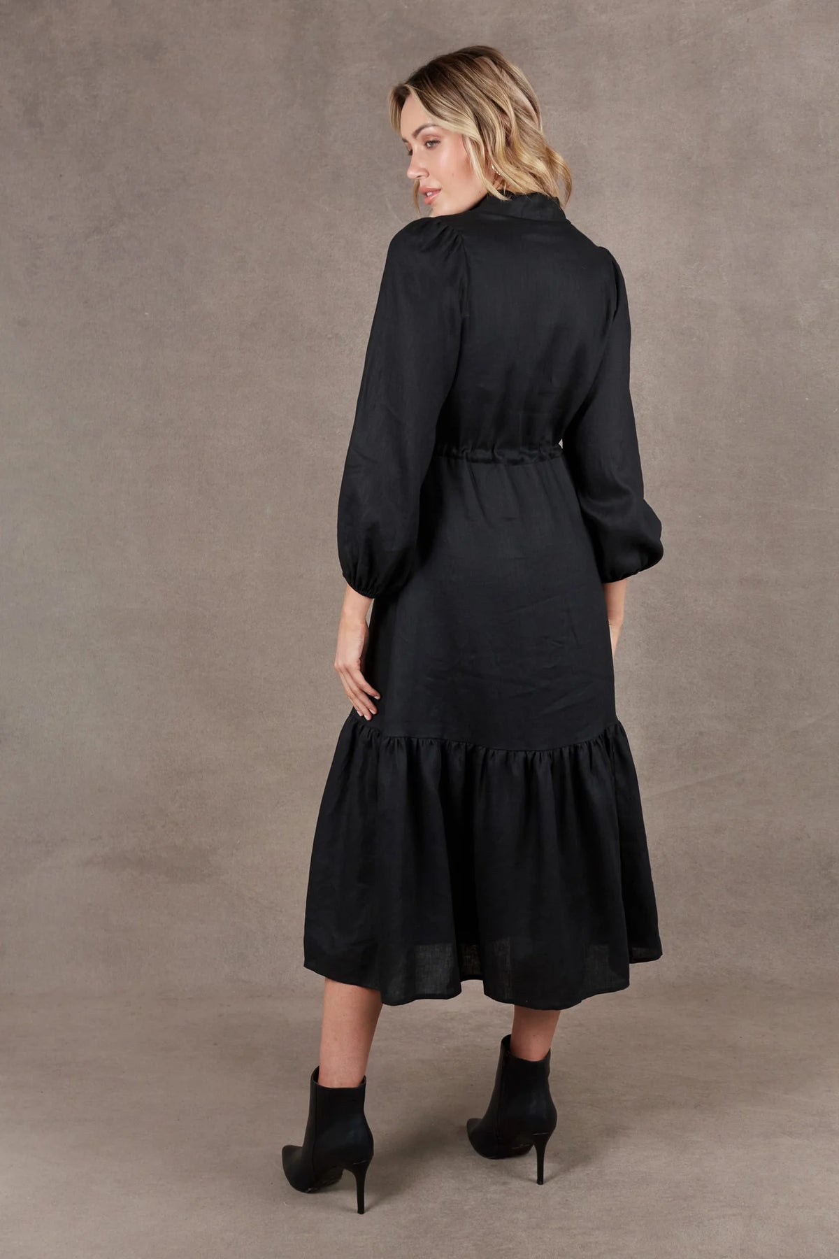 Eb & Ive Nama Shirt Dress Ebony