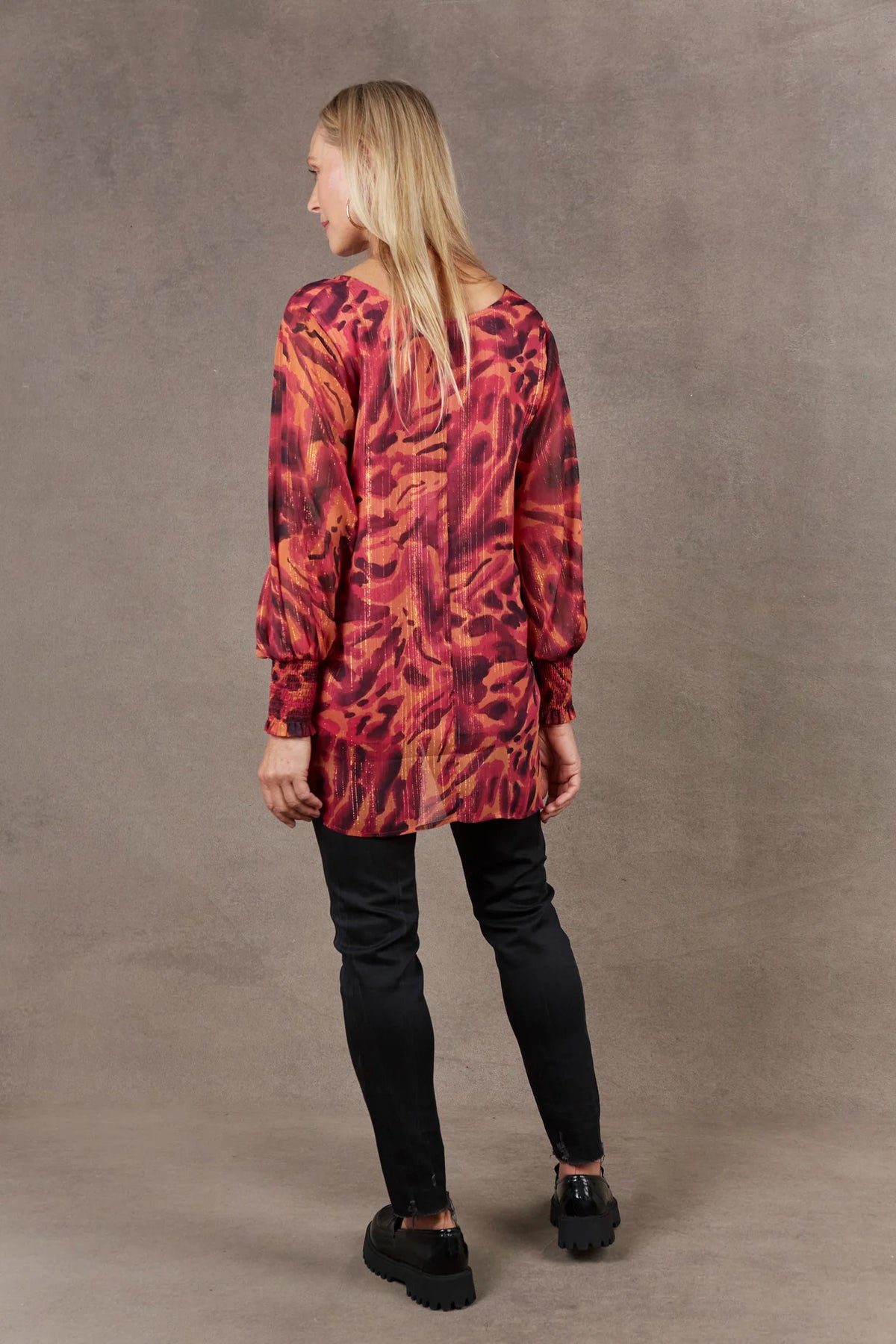 Eb & Ive Bantu Top Magenta