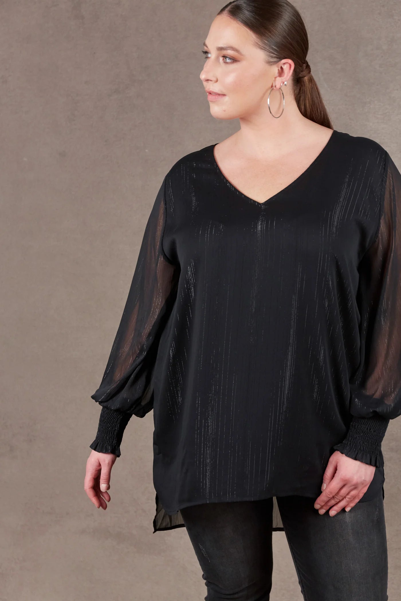 Eb & Ive Bantu Top Ebony