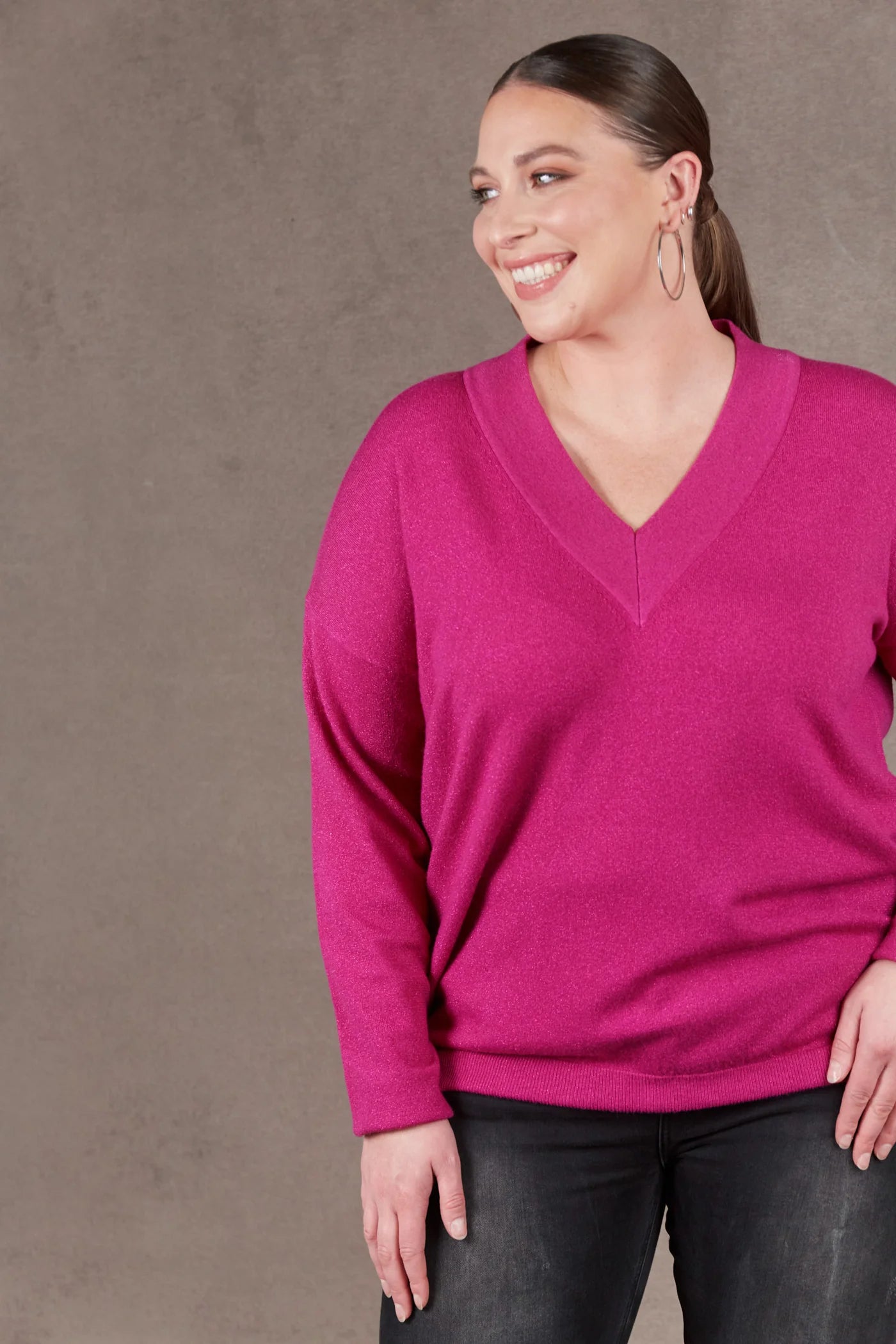 Eb & Ive Irula Knit Magenta