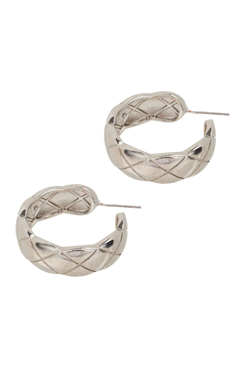 Eb & Ive Mayan Mix Earring Silver