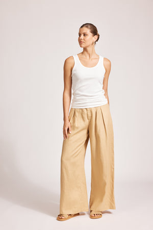 Eb & Ive Miramar Palazzo Pant Camel