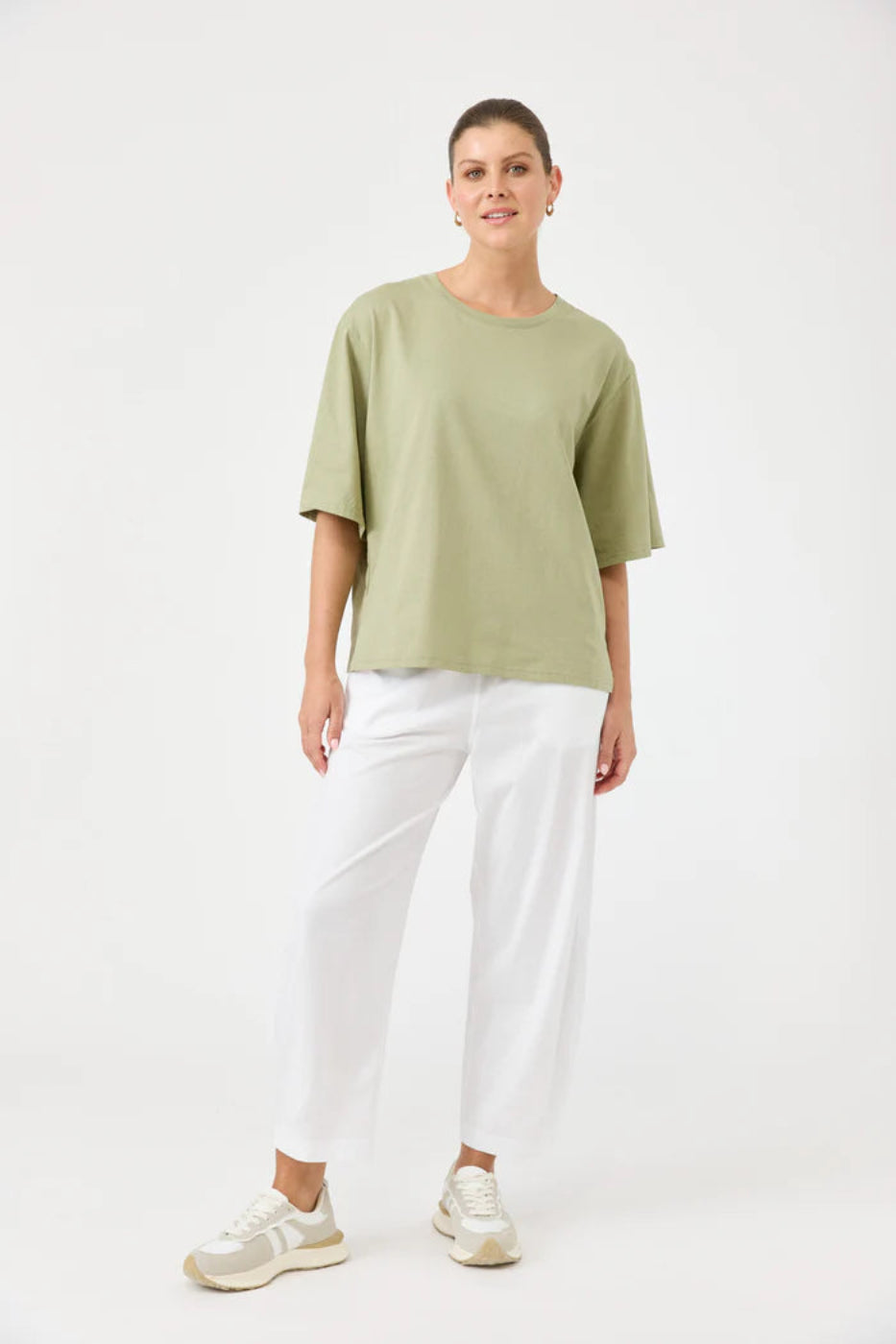 Eb & Ive Studio Tshirt Khaki