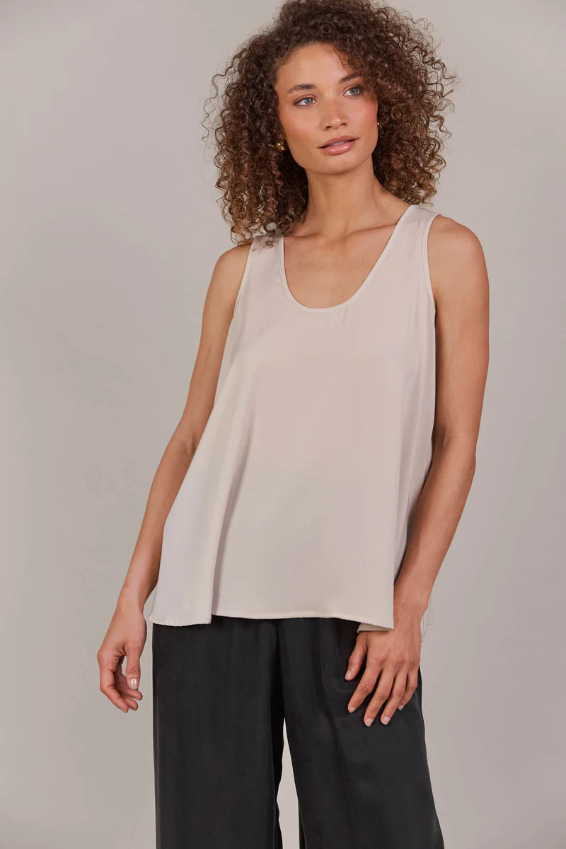 Eb & Ive Elsie Tank Ecru