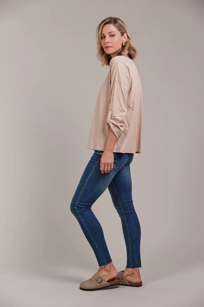 Eb & Ive Estel Tshirt Tusk