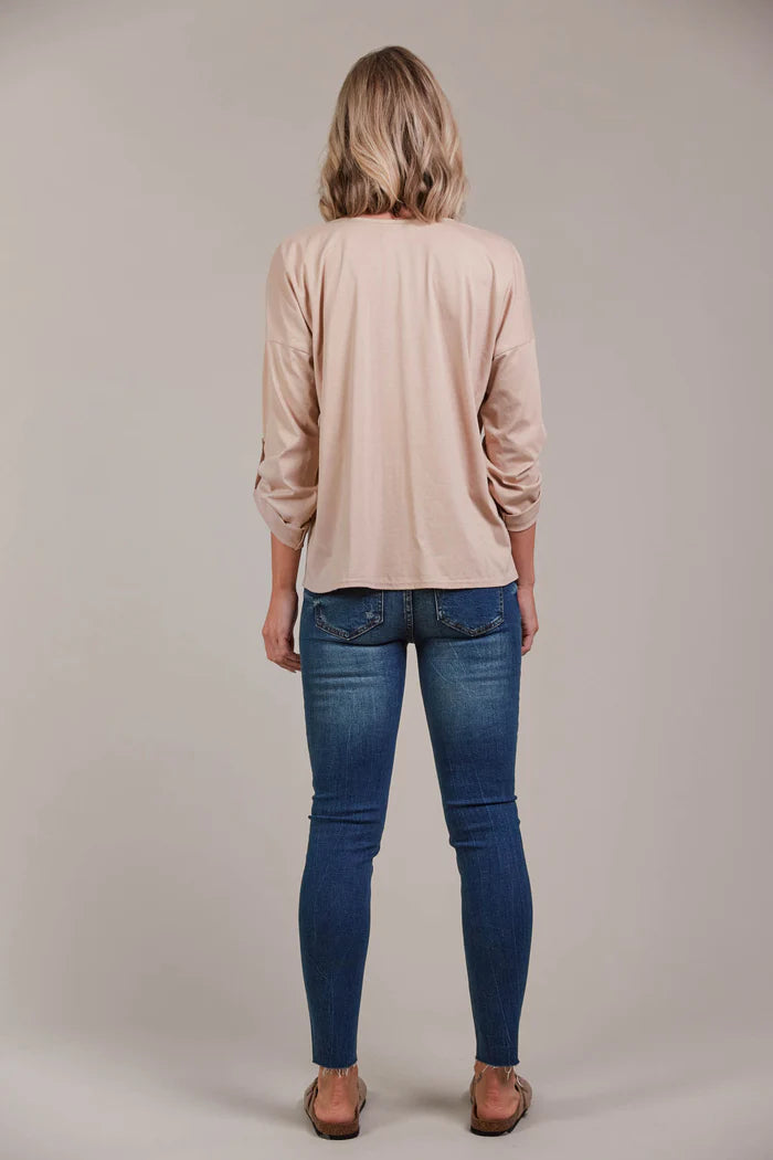 Eb & Ive Estel Tshirt Tusk