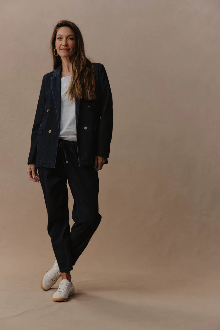 Eb & Ive Pepi Relaxed Denim Pant Oxford