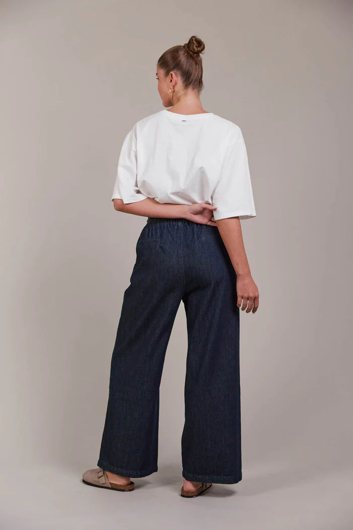 Eb & Ive Pepi Wide Denim Pant Oxford