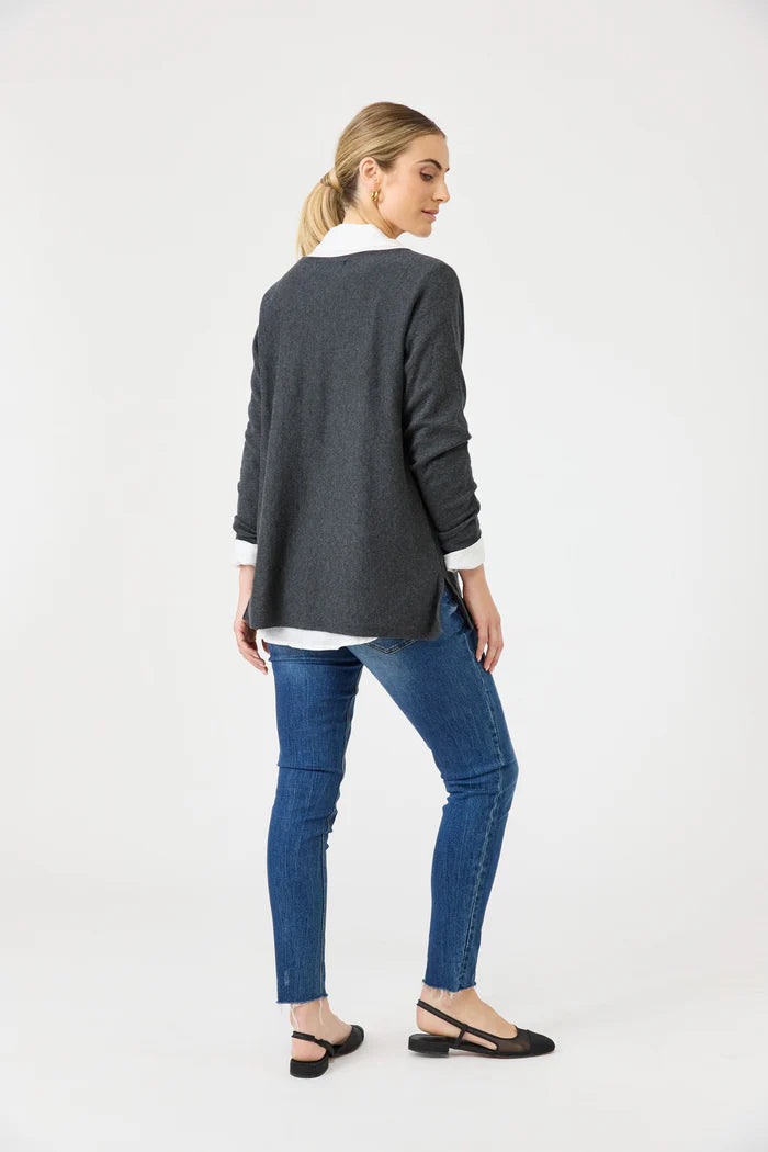 Eb & Ive Studio V Knit Char