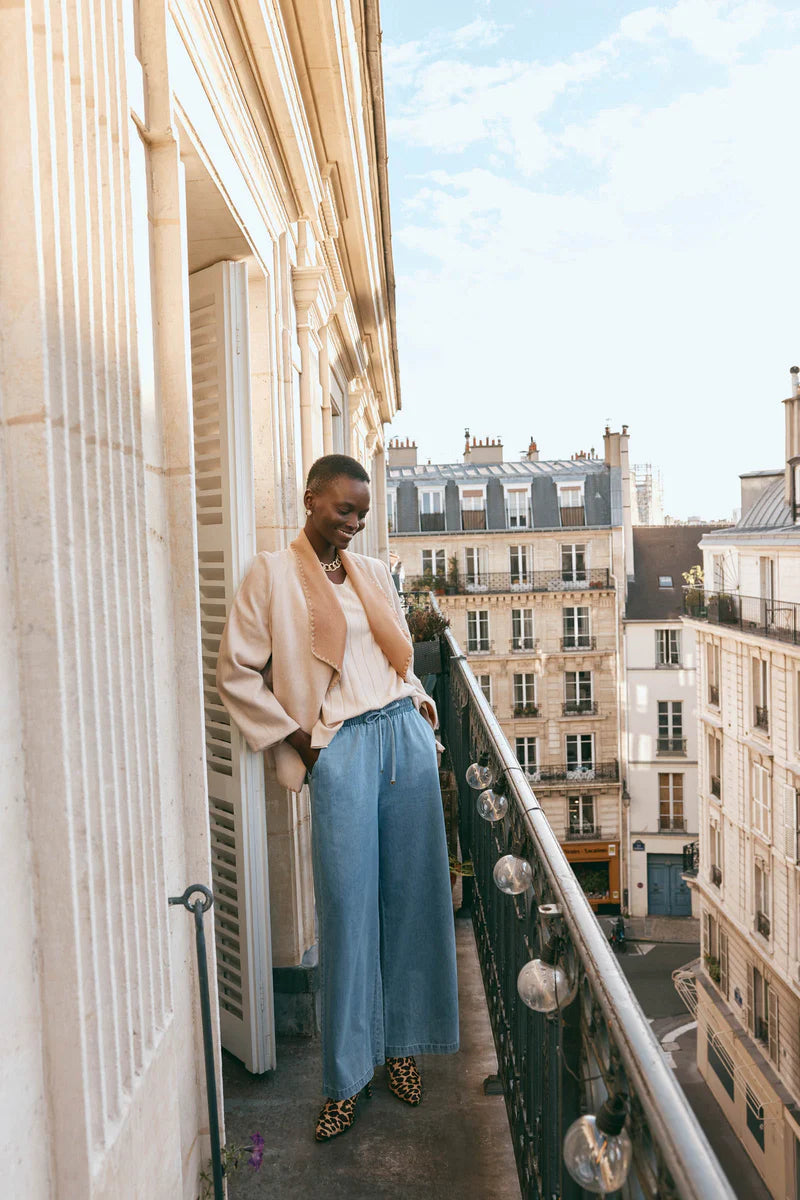 Eb & Ive Pepi Wide Denim Pant Denim