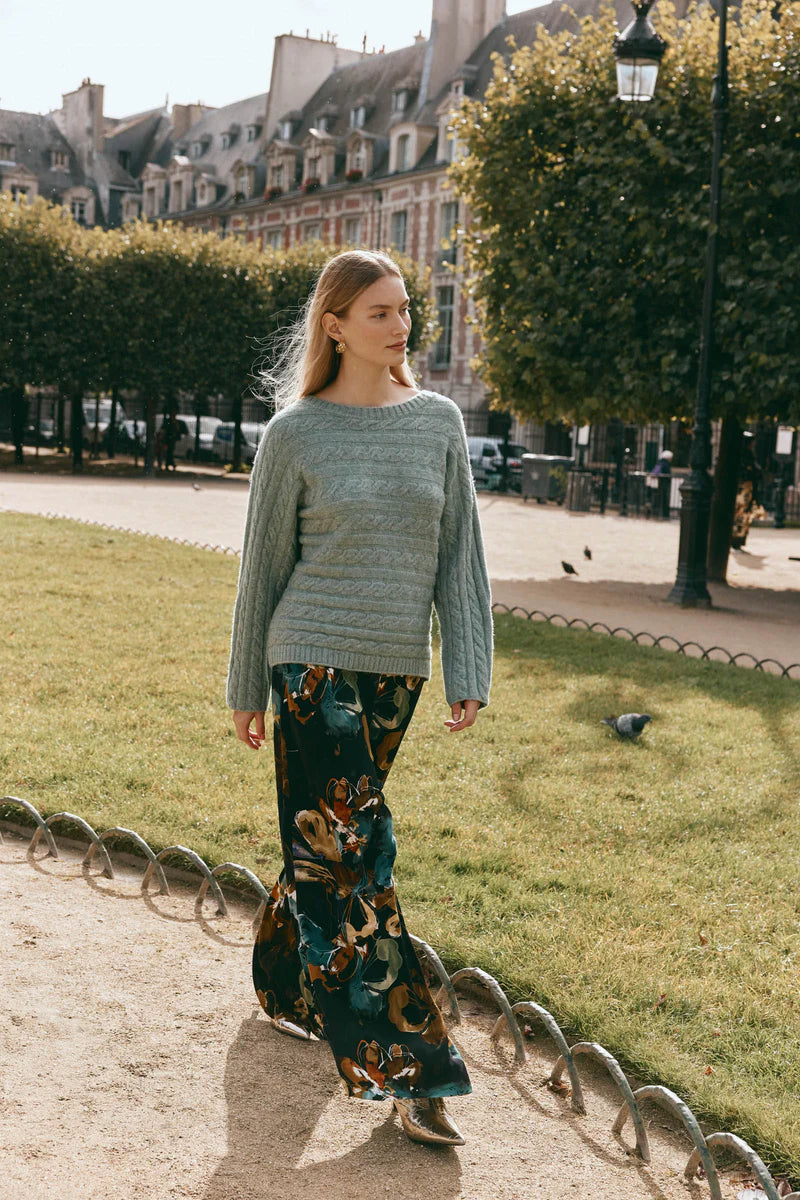 Eb & Ive Merano Cable Knit Jasper