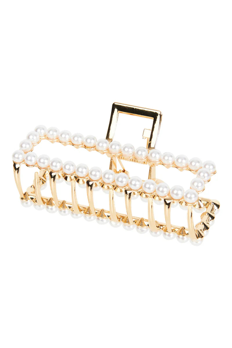 Eb & Ive Avino Pearl Claw Rectangle