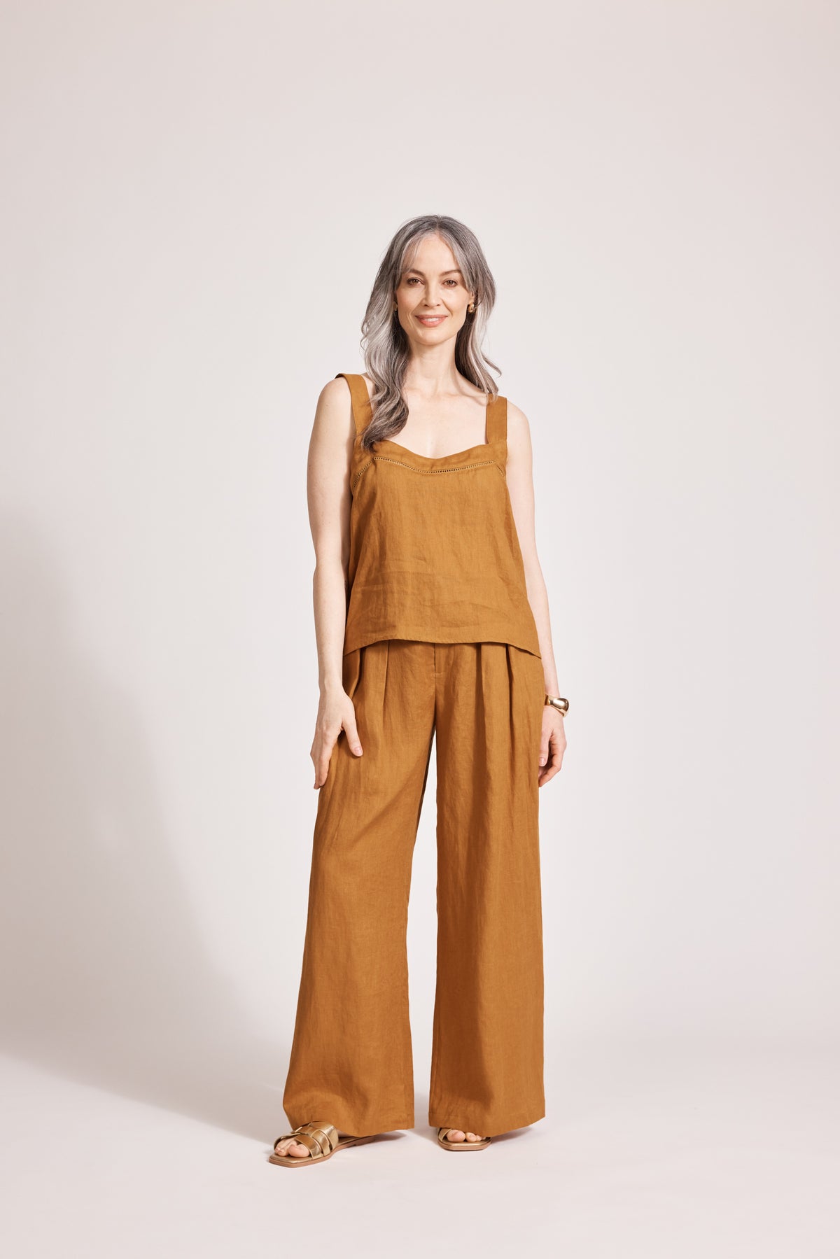 Eb & Ive Miramar Tank Caramel