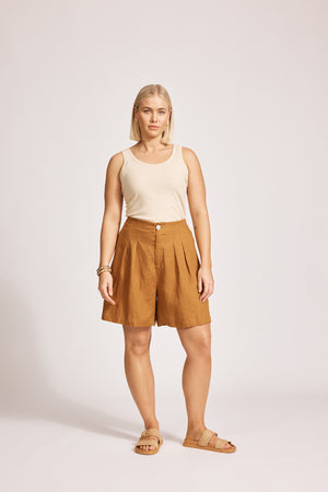 Eb & Ive Miramar Short Caramel