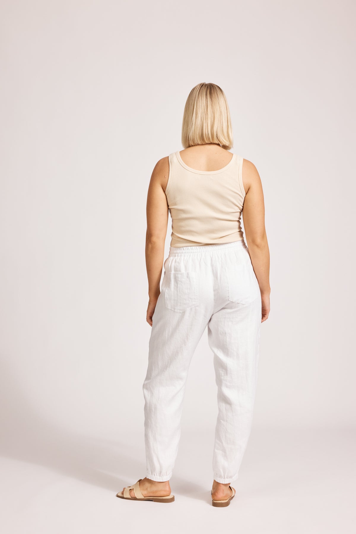 Eb & Ive Miramar Pant White