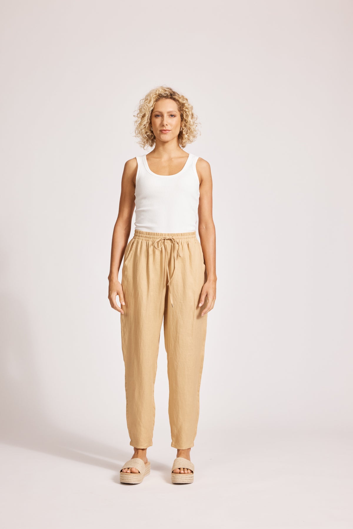 Eb & Ive Miramar Pant Camel