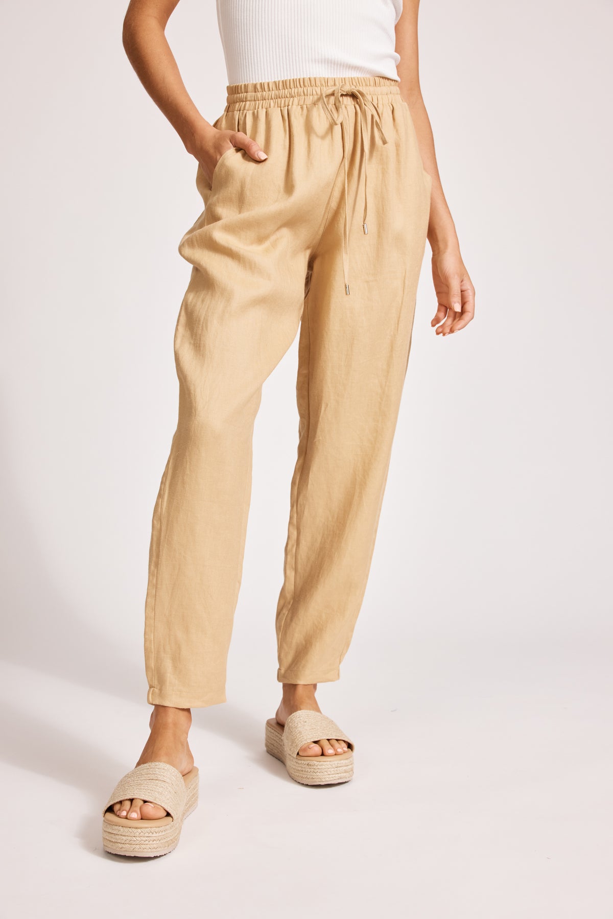 Eb & Ive Miramar Pant Camel