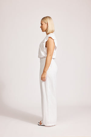 Eb & Ive Miramar Palazzo Pant White