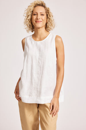 Eb & Ive Miramar Tank Top White