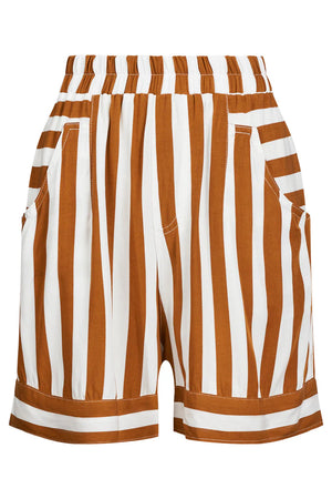 Eb & Ive Treville Stripe Short Caramel