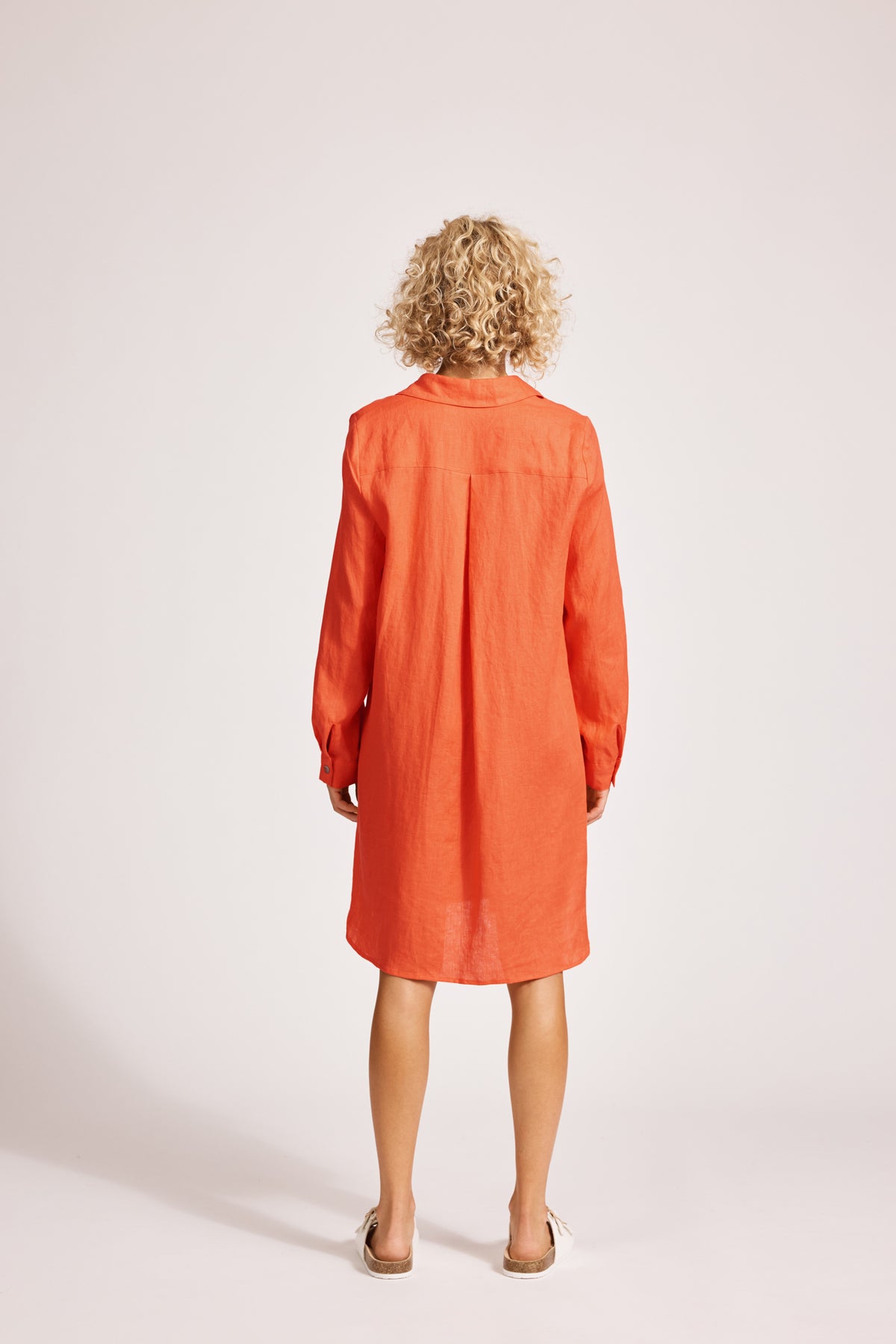 Eb & Ive Miramar Shirt Dress Coral