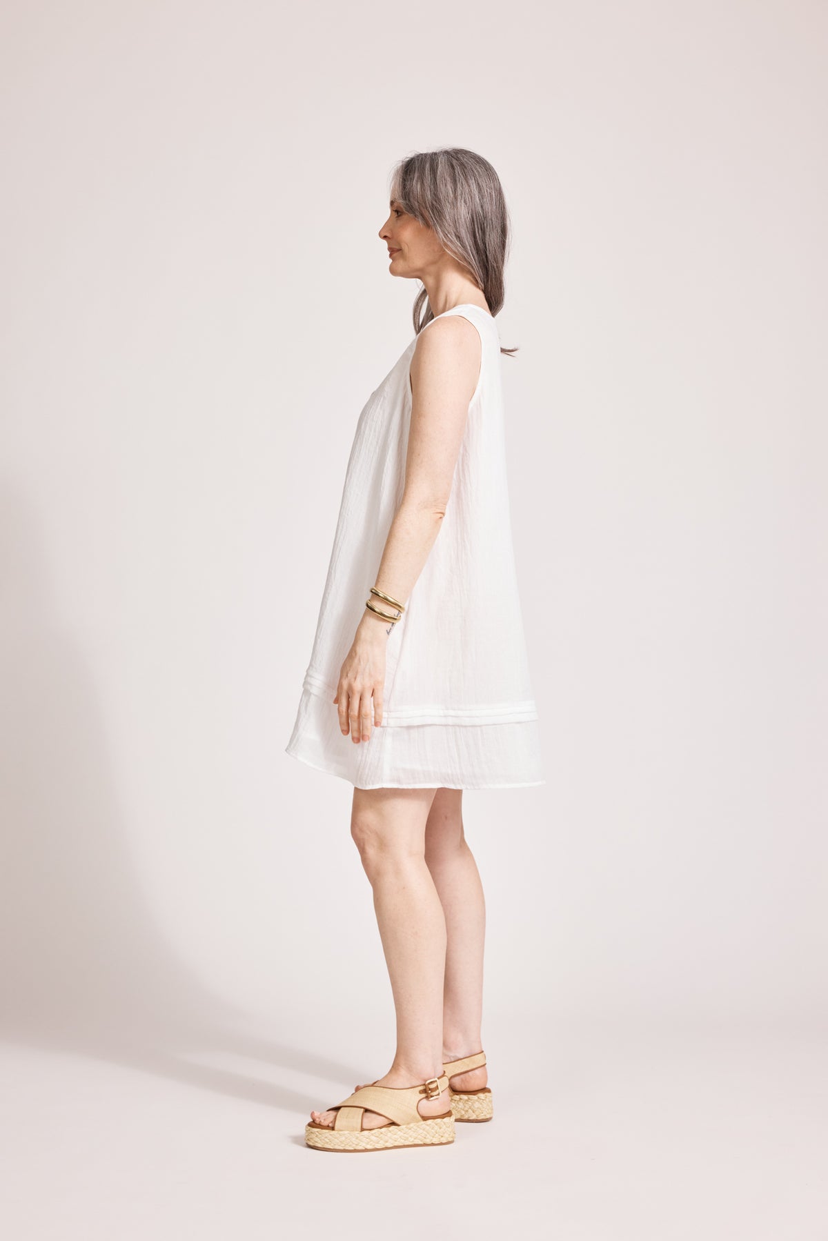 Eb & Ive Alesia Tank Dress Tusk