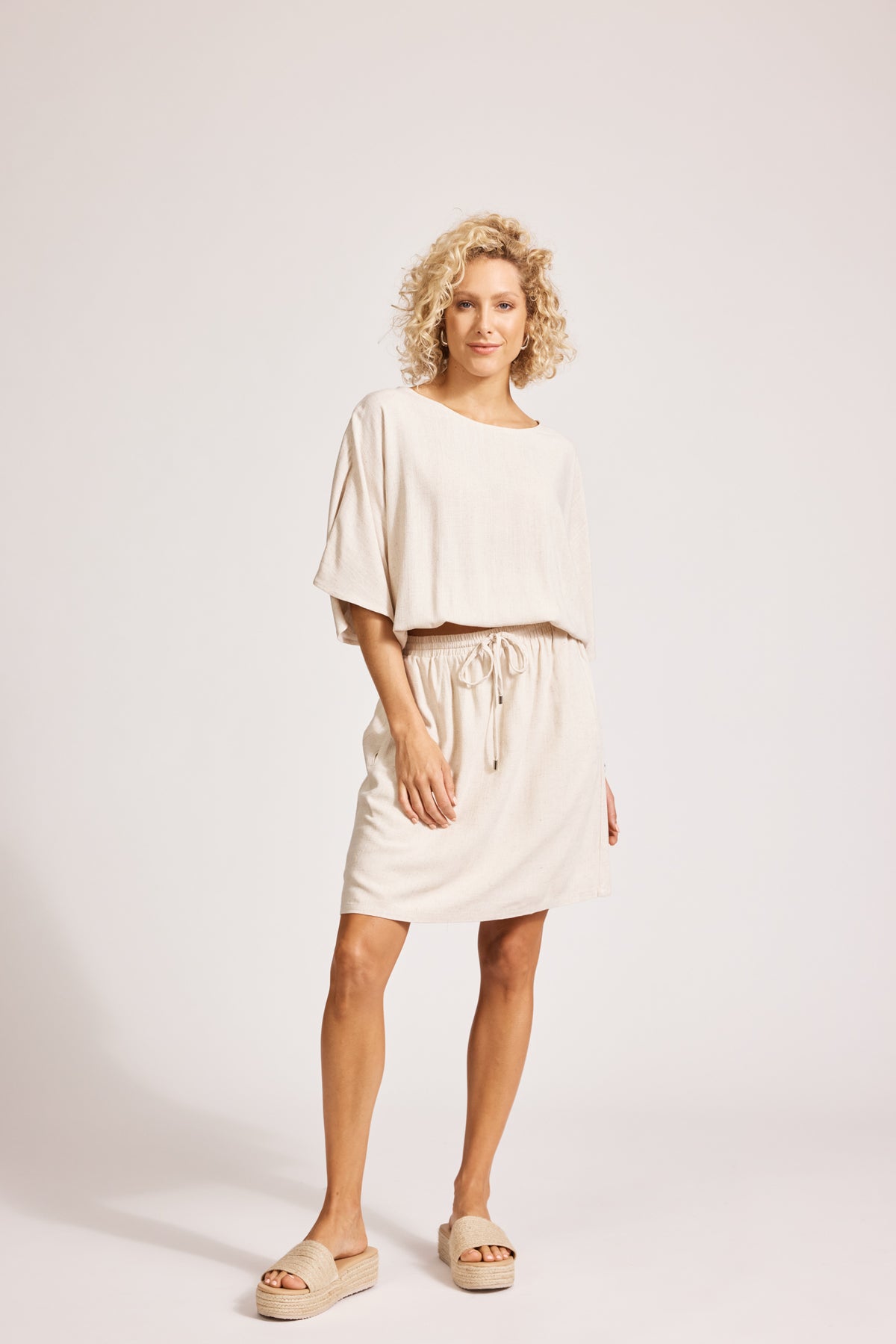 Eb & Ive Alesia Skirt Tusk