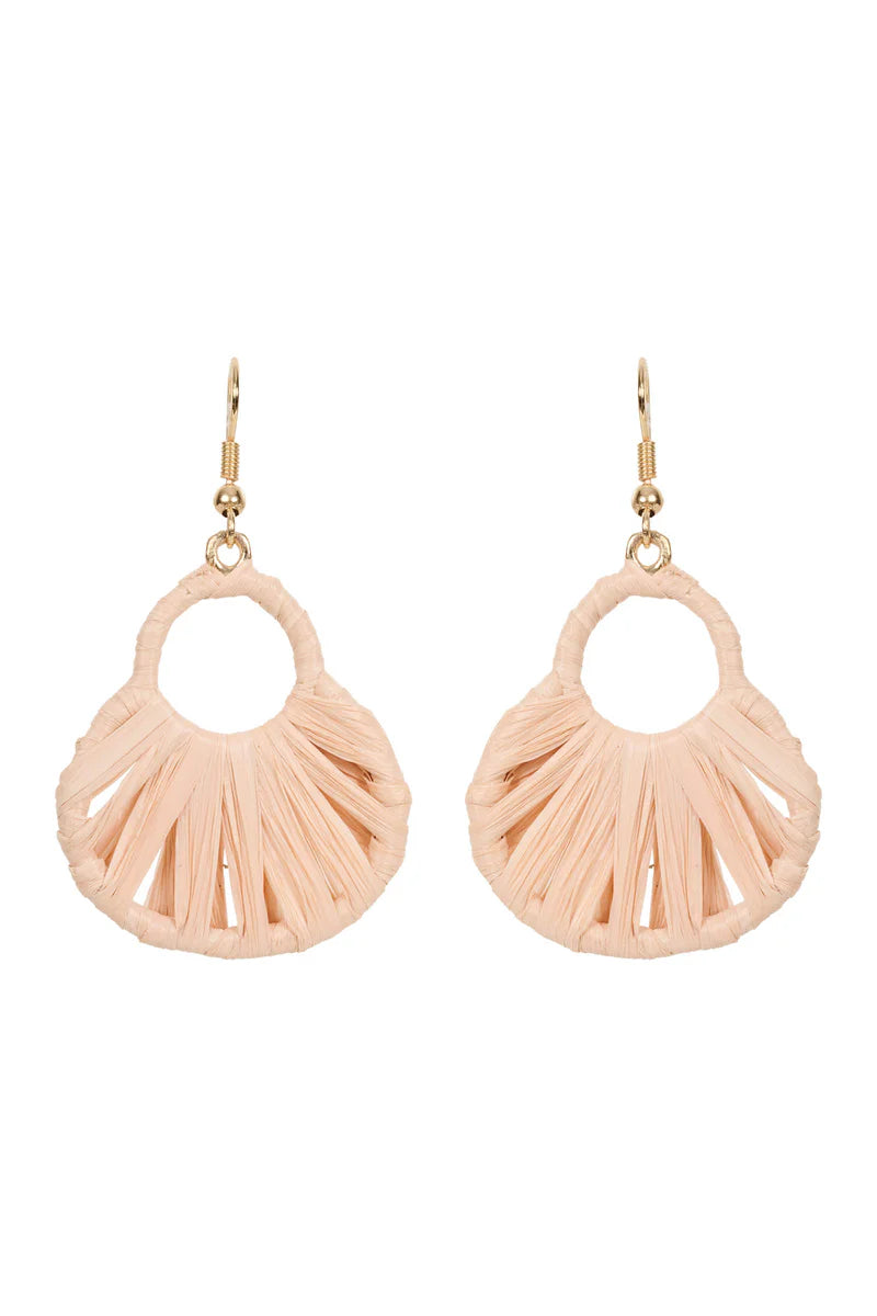 Eb & Ive Matera Drop Earring - Raw Weave