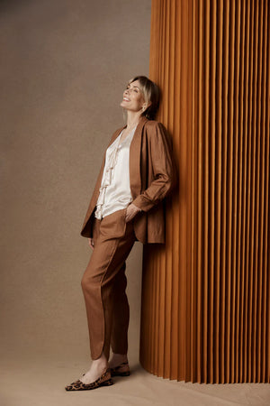 Eb & Ive Bajau Pant Clay